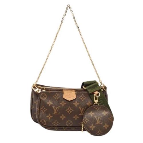 Pre-owned Canvas louis-vuitton-tasker