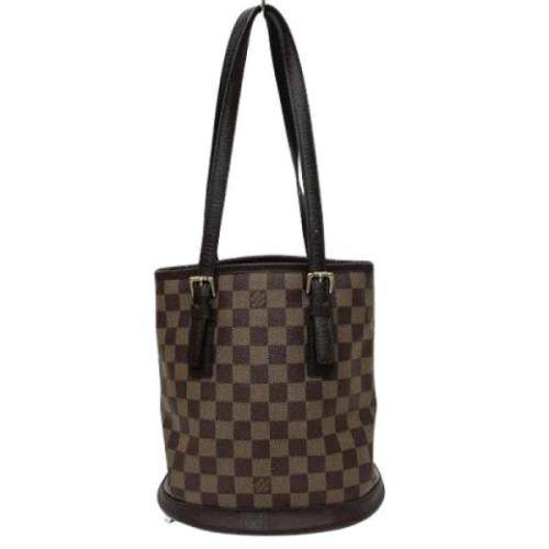 Pre-owned Canvas louis-vuitton-tasker