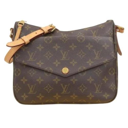 Pre-owned Canvas louis-vuitton-tasker