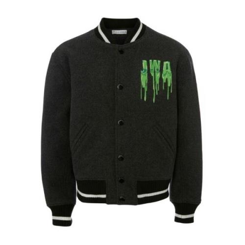 Broderet Varsity Bomber Jakke