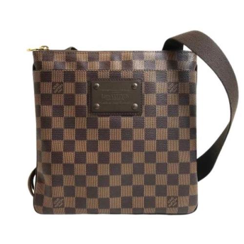 Pre-owned Canvas louis-vuitton-tasker