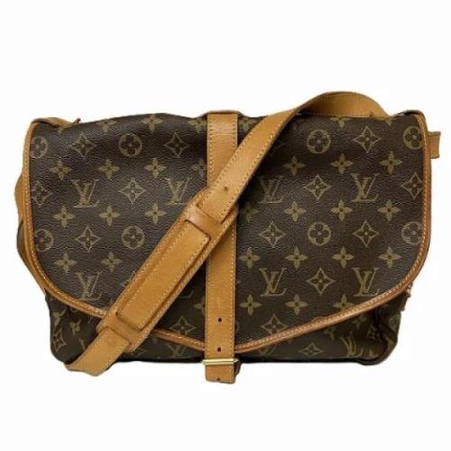 Pre-owned Canvas louis-vuitton-tasker