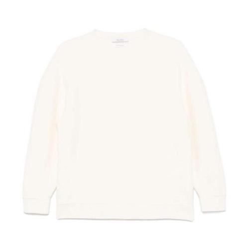 Ivory Hvid Uld-Kashmir Sweater