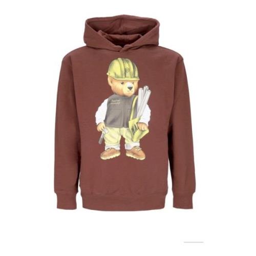 Workshop Bear Hoodie Brun