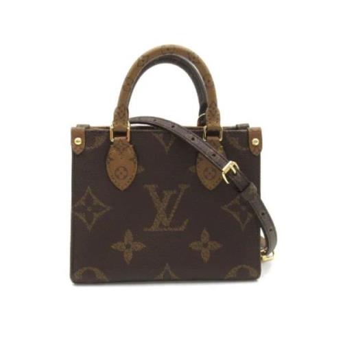 Pre-owned Canvas louis-vuitton-tasker