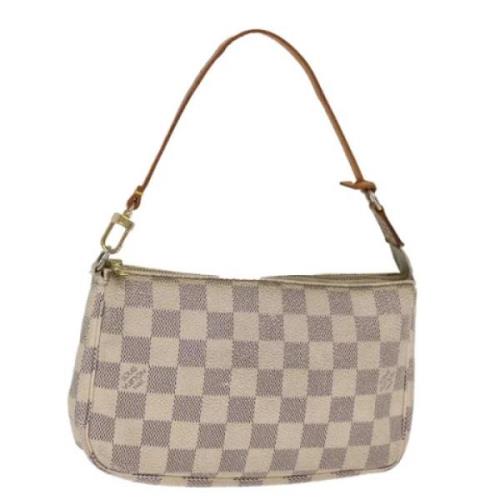 Pre-owned Canvas louis-vuitton-tasker