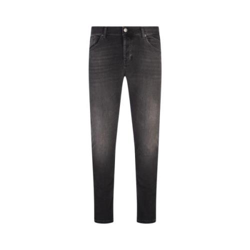 Slim Fit Grå Jeans