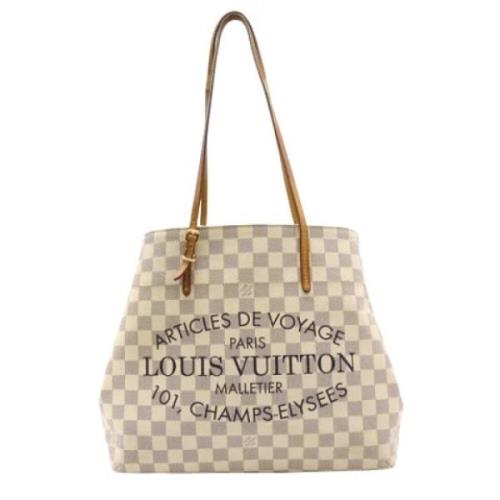 Pre-owned Canvas louis-vuitton-tasker