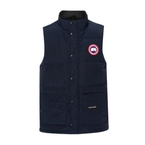 Navy Dunfyldt Gilet Vest