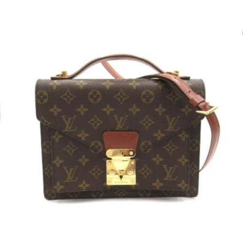 Pre-owned Canvas louis-vuitton-tasker