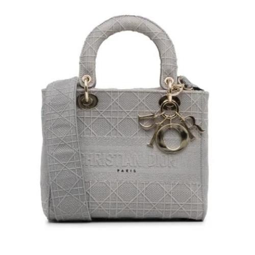 Pre-owned Canvas dior-tasker