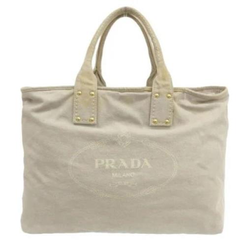 Pre-owned Canvas prada-tasker