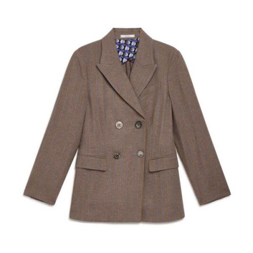 Stribet Blazer