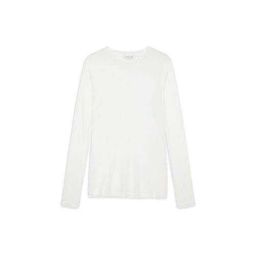 Langærmet Ivoire T-shirt Modal Cashmere