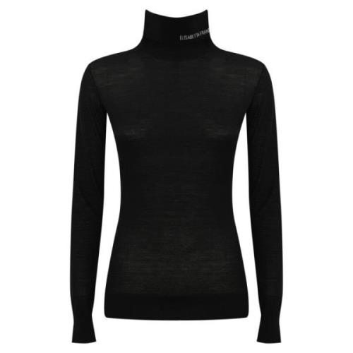 Sort Merinould Turtleneck Sweater