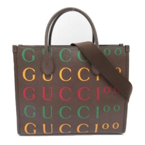 Pre-owned Canvas gucci-tasker