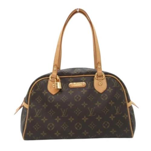 Pre-owned Canvas louis-vuitton-tasker