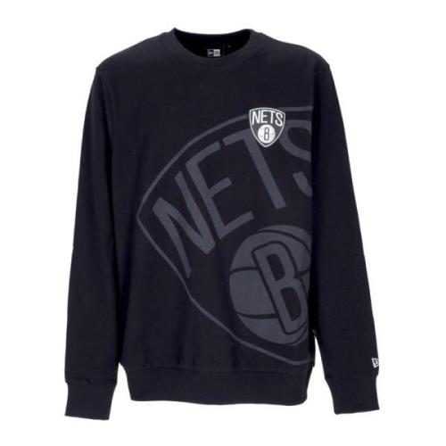 Brooklyn Nets Crewneck Sweatshirt Sort