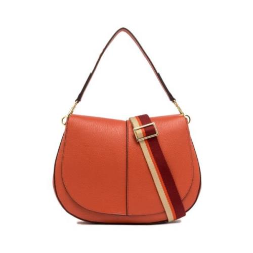 Helena Round Crossbody Taske Sort