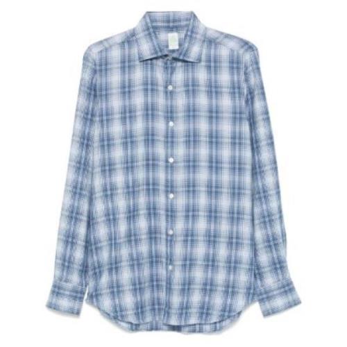 Tokyo Blåternet Flannel Skjorte