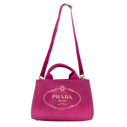 Pre-owned Canvas prada-tasker