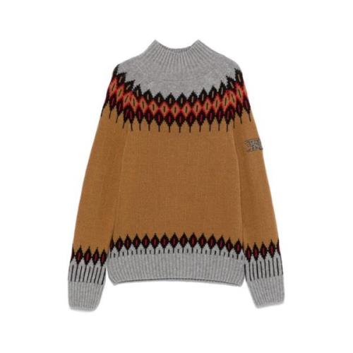 Intarsia Strik Sweater