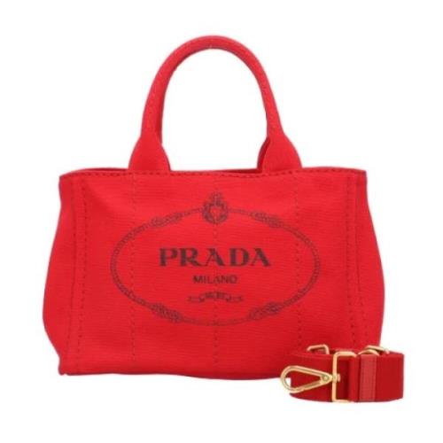 Pre-owned Canvas prada-tasker