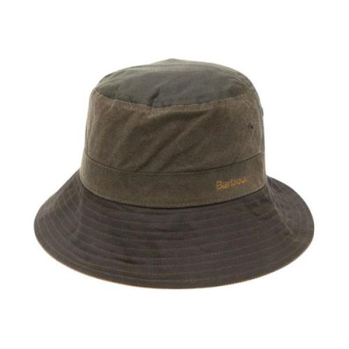 Khaki Vokset Bomuldshat