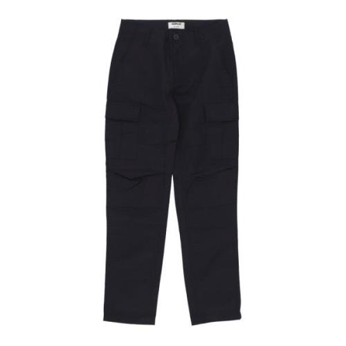 Sort Cargo Bukser Ripstop Slim Fit