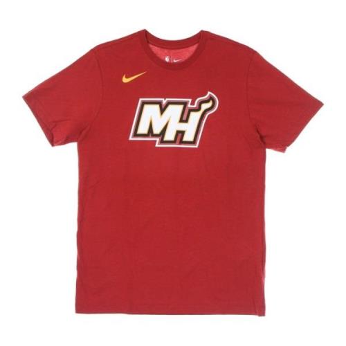 Miami Heat Logo Tee Rød