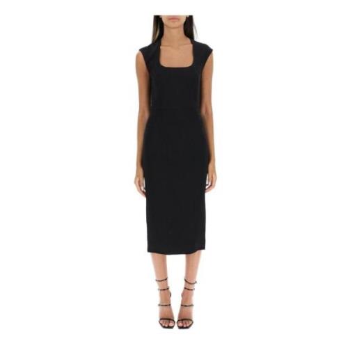 Square Neck Sheath Dress