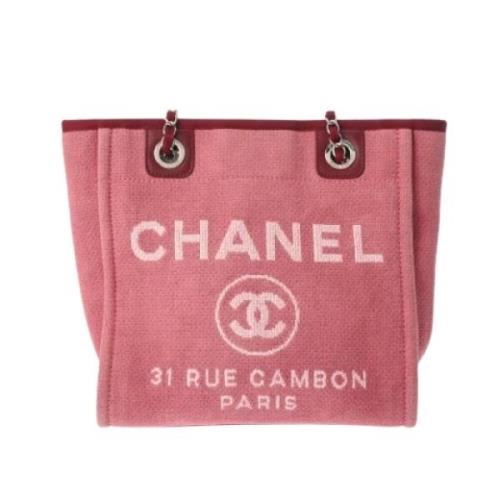 Pre-owned Canvas chanel-tasker