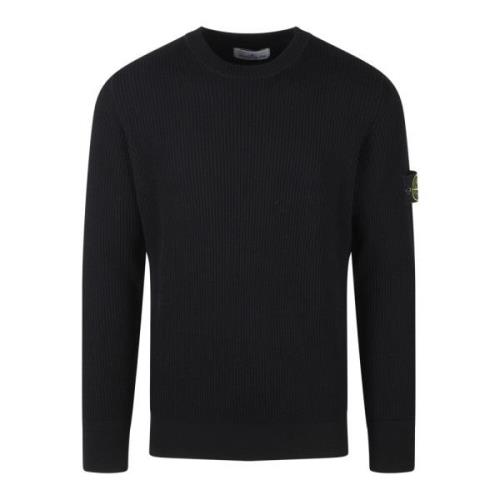 Ribbet uld sweater FW24