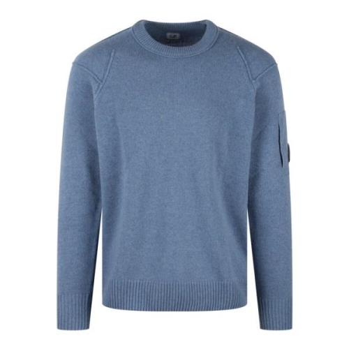 Lambswool Crew Neck Strik Sweater