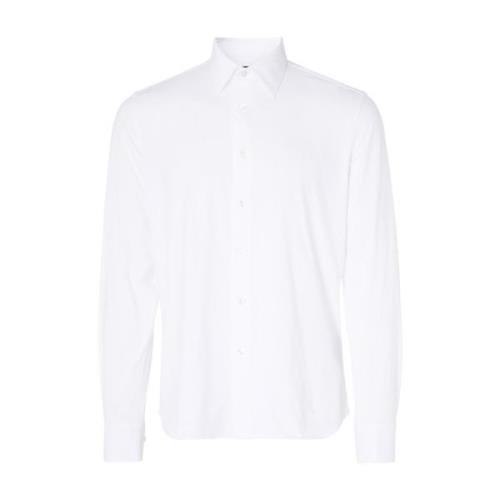 Hvid Oxford Skjorte Slim Fit Non-Iron