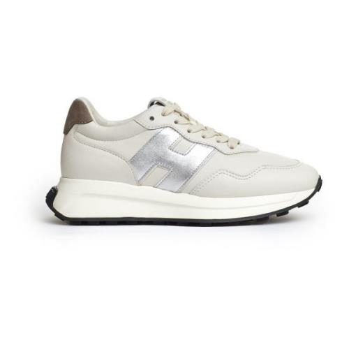 Hvide Sneakers med Memory Foam Sål