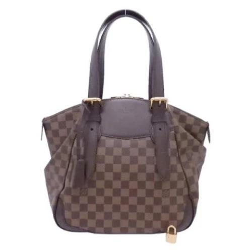 Pre-owned Canvas louis-vuitton-tasker