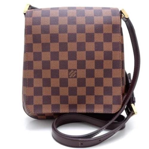 Pre-owned Canvas louis-vuitton-tasker