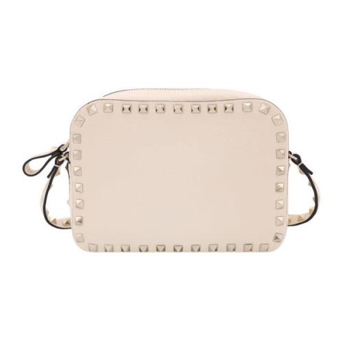 Studded Leather Cross-Body Taske