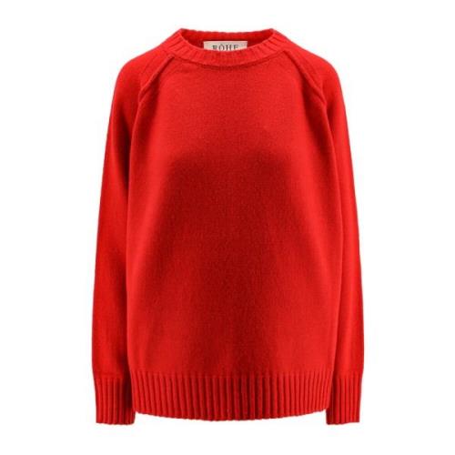 Oversize Uld Cashmere Crew-Neck Sweater