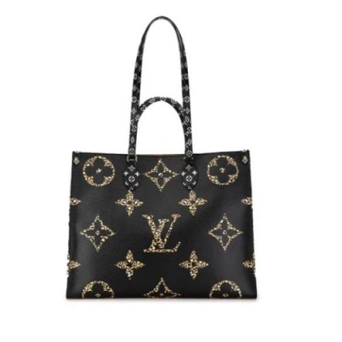 Pre-owned Canvas louis-vuitton-tasker