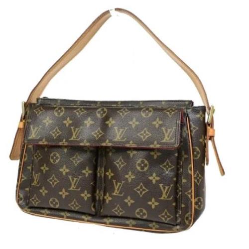 Pre-owned Canvas louis-vuitton-tasker