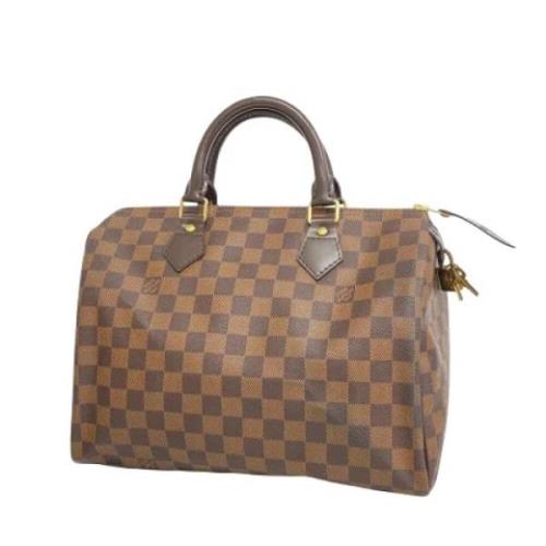 Pre-owned Canvas louis-vuitton-tasker