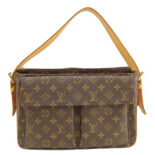 Pre-owned Canvas louis-vuitton-tasker