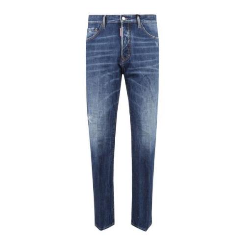 Klassiske Denim Jeans med Fem Lommer