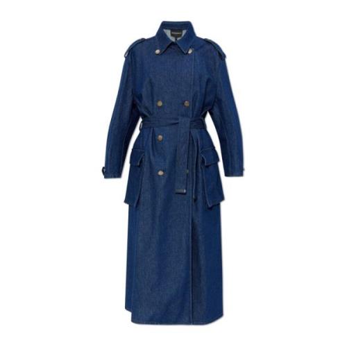 Denim Trench Coat