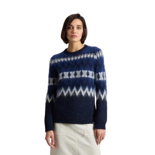 Fair Isle Uldbluse