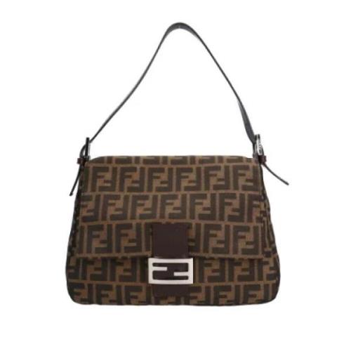 Pre-owned Canvas fendi-tasker