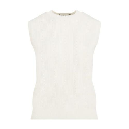 Krem Sweater med stil 0148