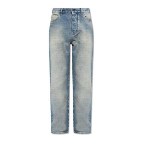 Jeans med vintageeffekt